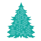 Gemini Double - Sided Dies - O Christmas Tree