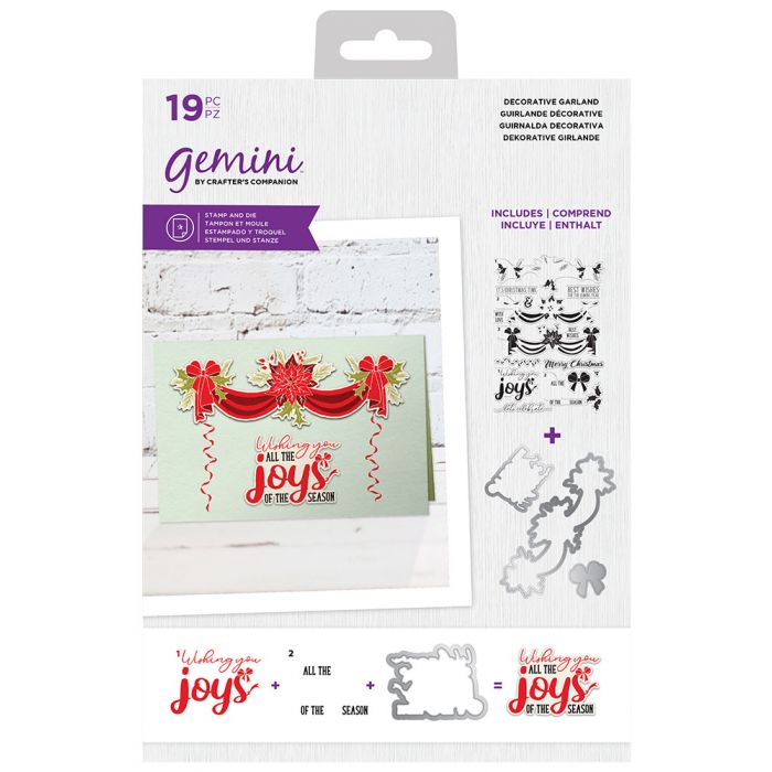 Gemini - Stamp & Dies - Decorative Garland