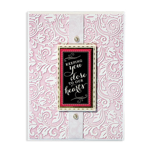 Spellbinders Cutting Embossing Folders- Floral Splash