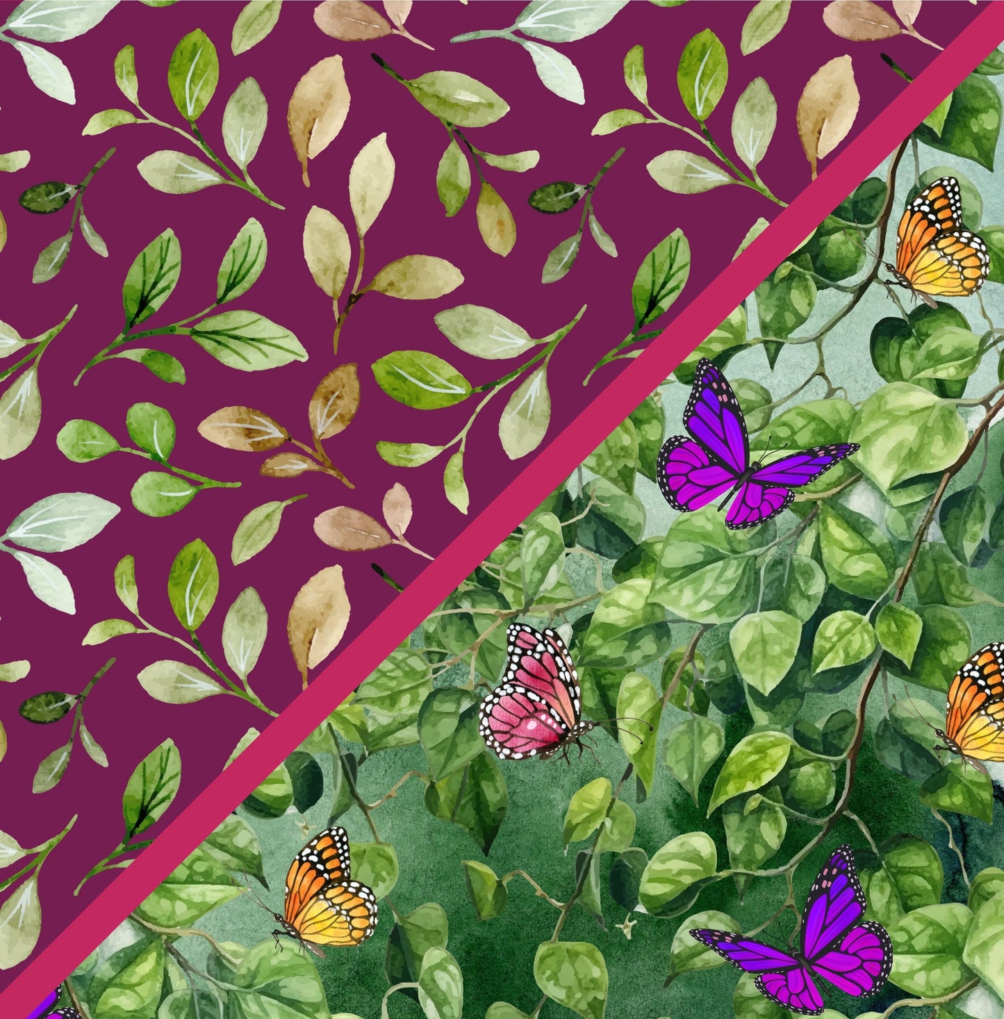 Digital Kit A4 Papers Pansy Petals - 12 designs