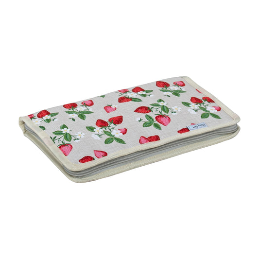 Hobby Gift Interchangeable Needle Case Natural Strawberries