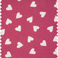 Hobby Gift Craft Bag Matt PVC Raspberry Heart