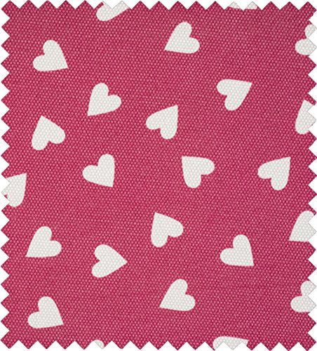 Hobby Gift Craft Bag Matt PVC Raspberry Heart