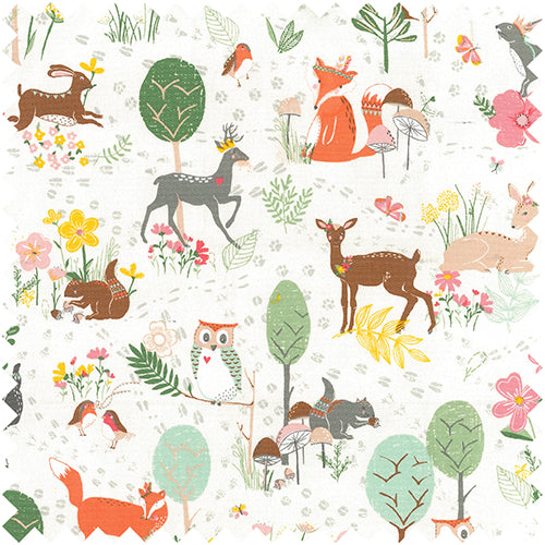 Hobby Gift Craft Bag Matt PVC Woodland