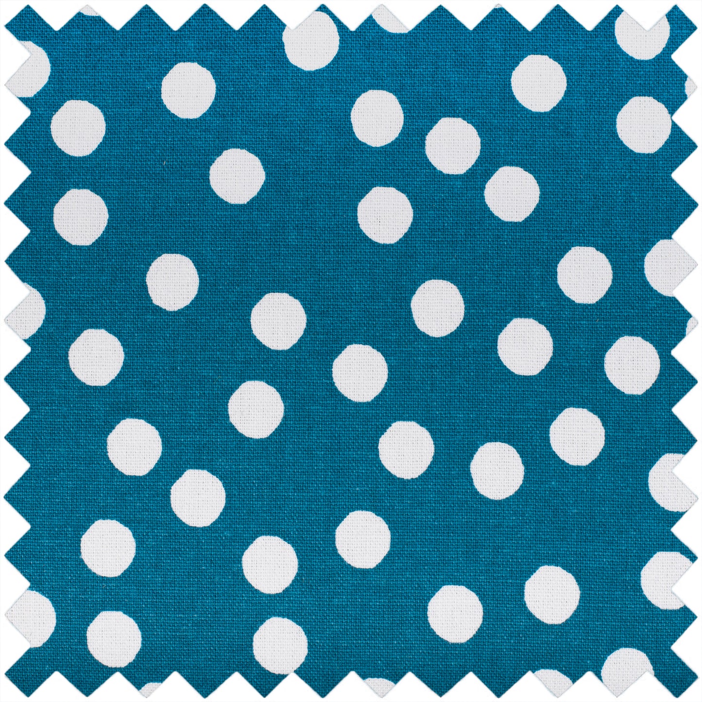 Hobby Gift Craft Bag Matt PVC Teal Spot