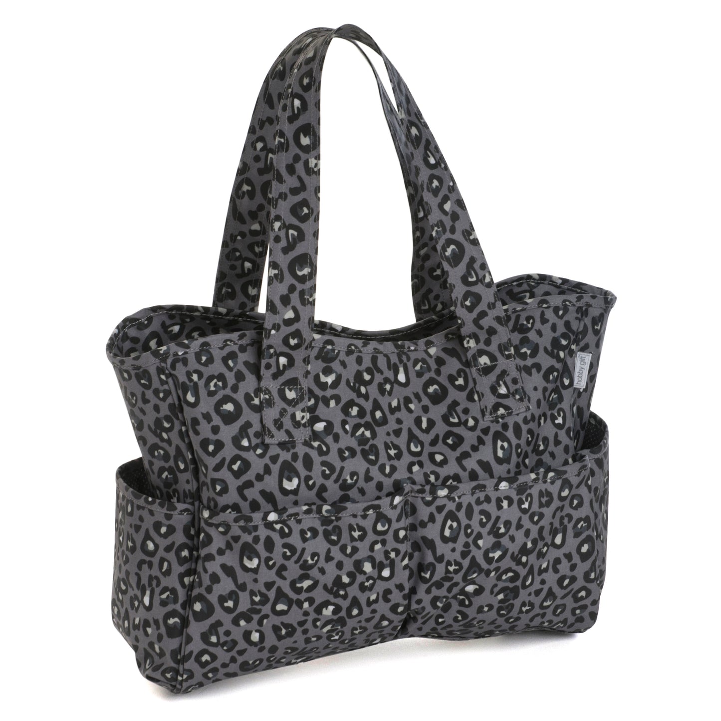 Hobby Gift Craft Bag Matt PVC Leopard