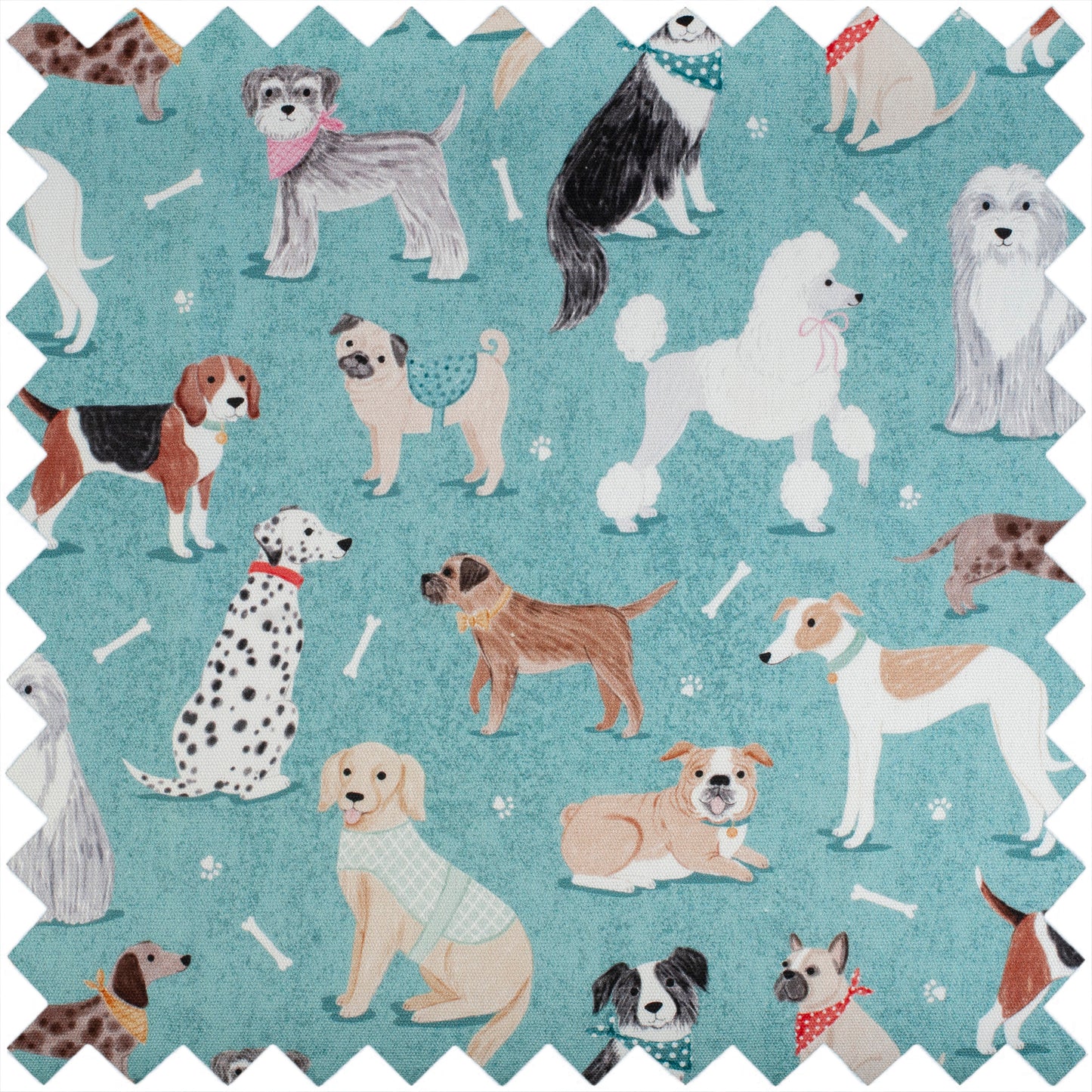 Hobby Gift Craft Bag Matt PVC Dogs