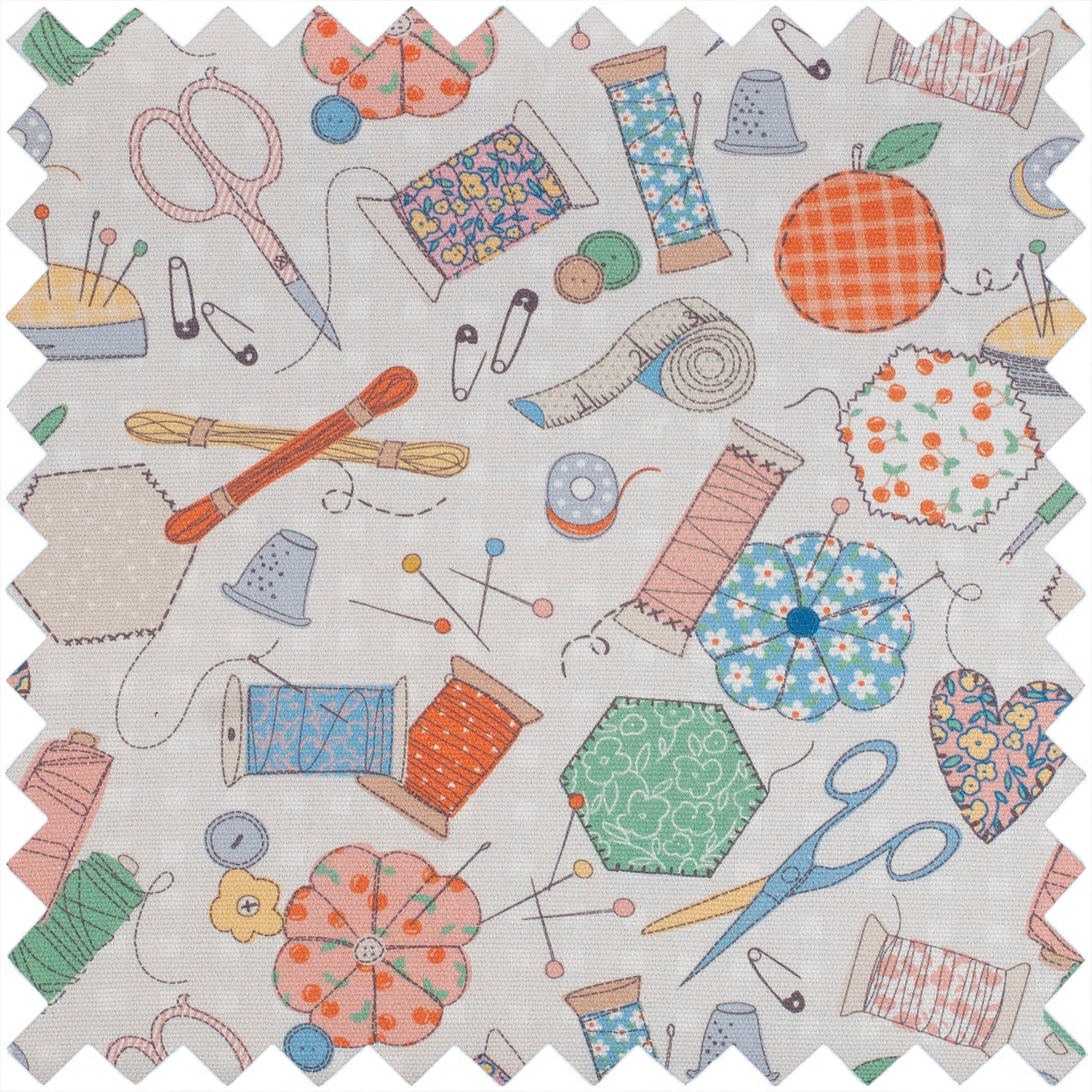 Hobby Gift Sewing Box Square Twin Lid Happydashery