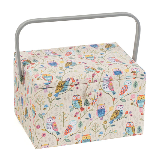 Hobby Gift Sewing Box Large Twit Twoo