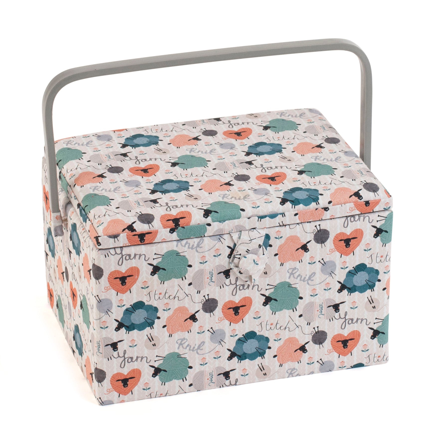 Hobby Gift Sewing Box Large Knit Happens DRKCrafts