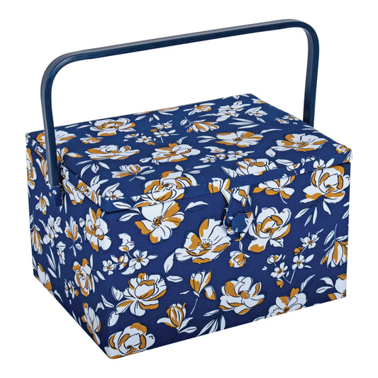 Hobby Gift Sewing Box Large Autumn Floral