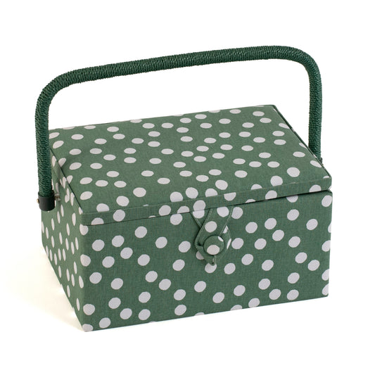 Hobby Gift Sewing Box Medium Khaki Spot