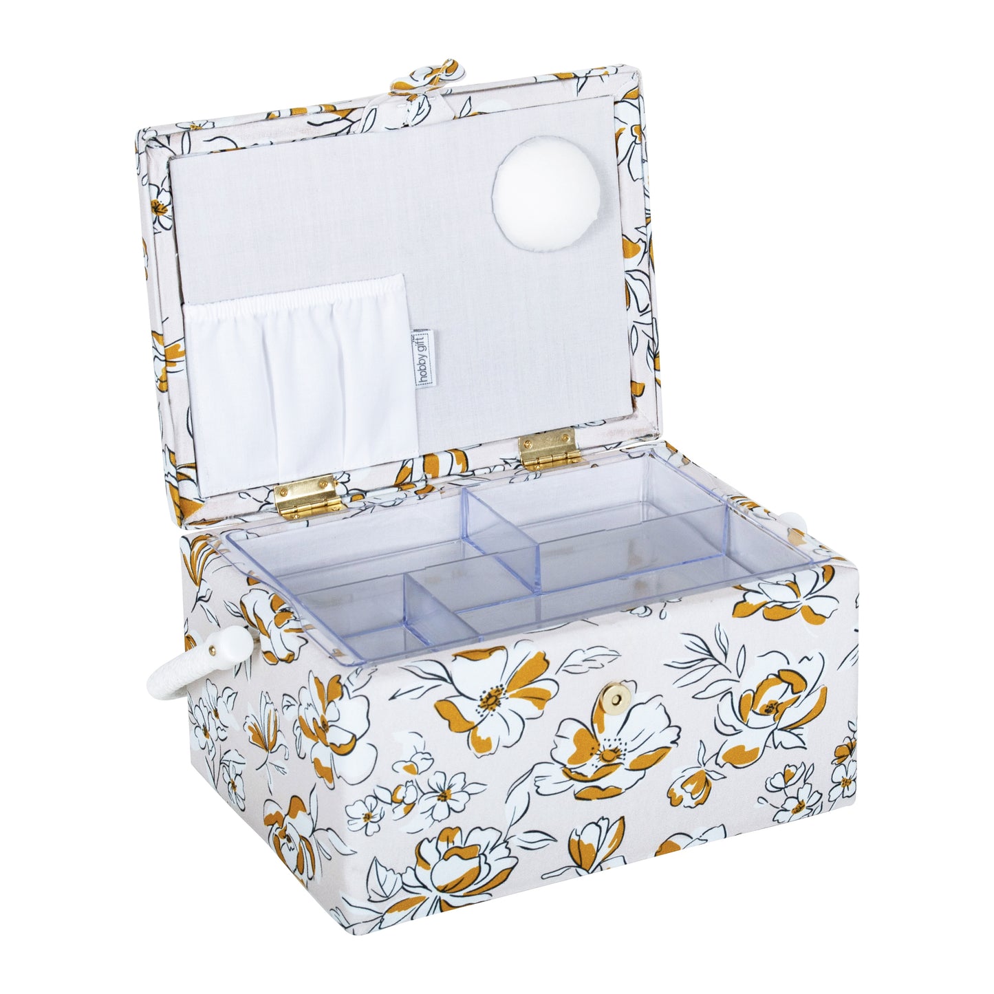 Hobby Gift Sewing Box Medium Spring Floral