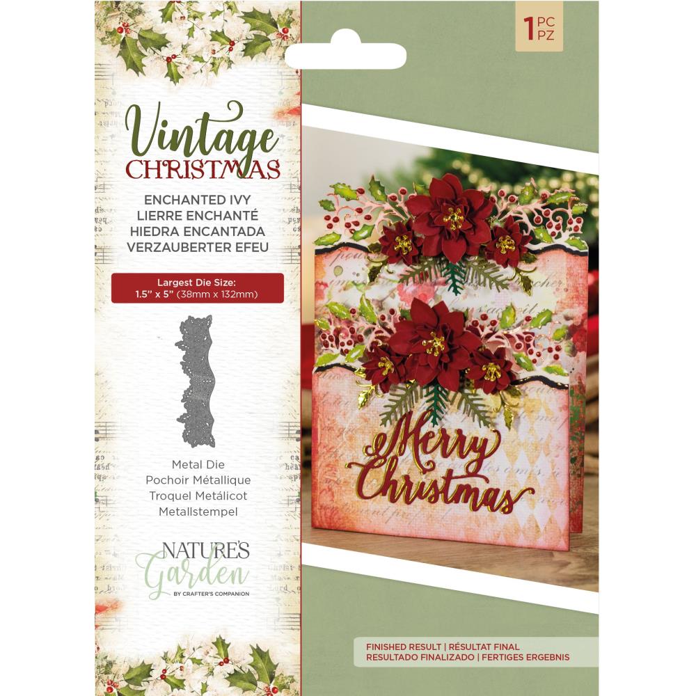 Vintage Christmas - Metal Cutting Die - Enchanted Ivy