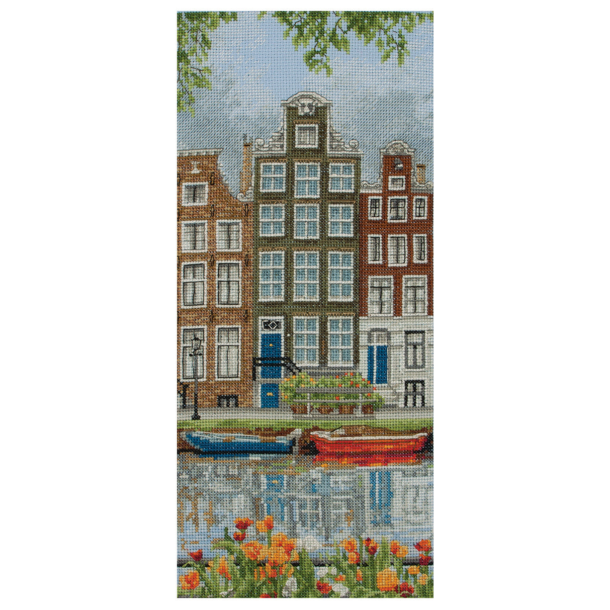 Anchor Counted Cross Stitch Kit Amsterdam Scene