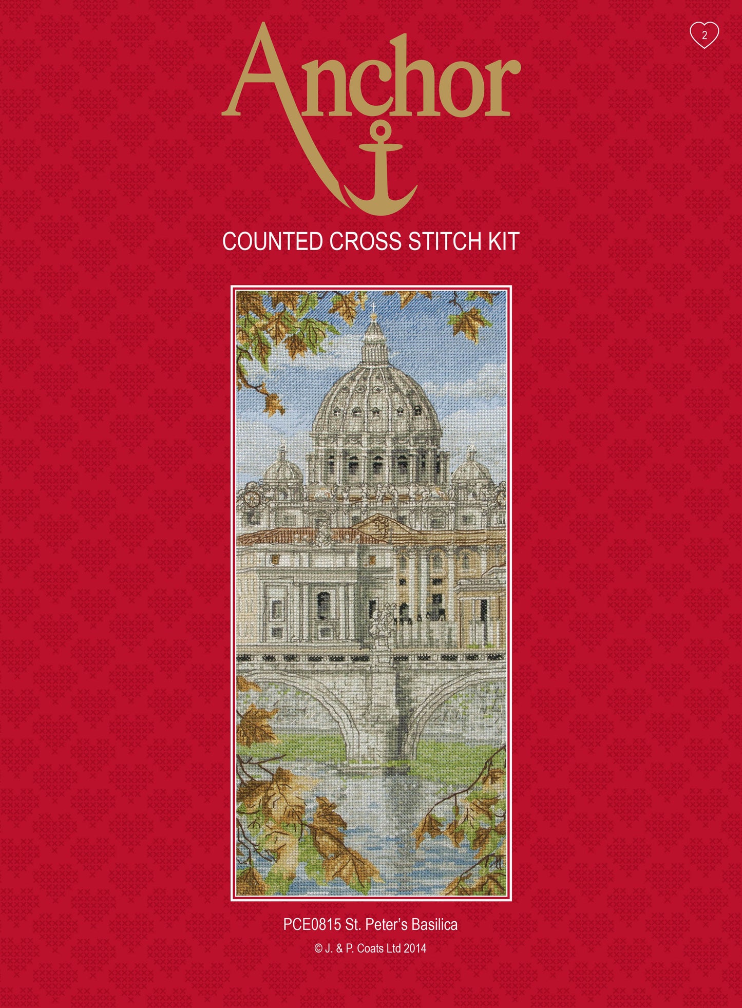 Anchor Counted Cross Stich Kit St Peters Basilica