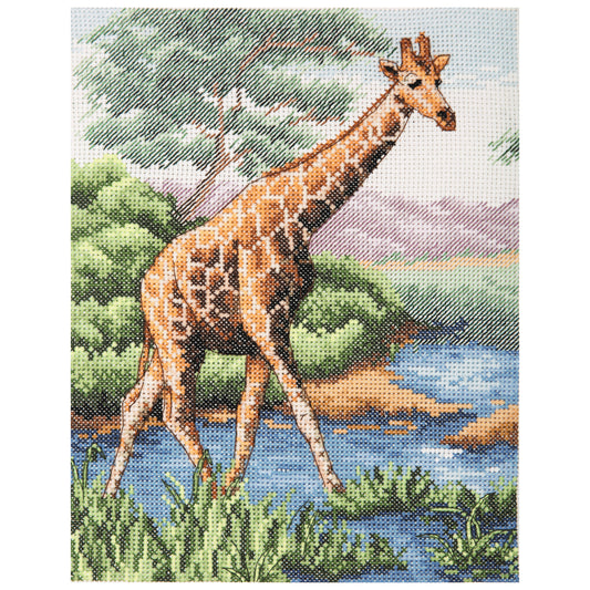 Anchor Counted Cross Stitch Kit Giraffe