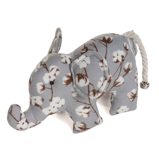 Hobby Gift Pin Cushion Elephant, Cotton Plant Design