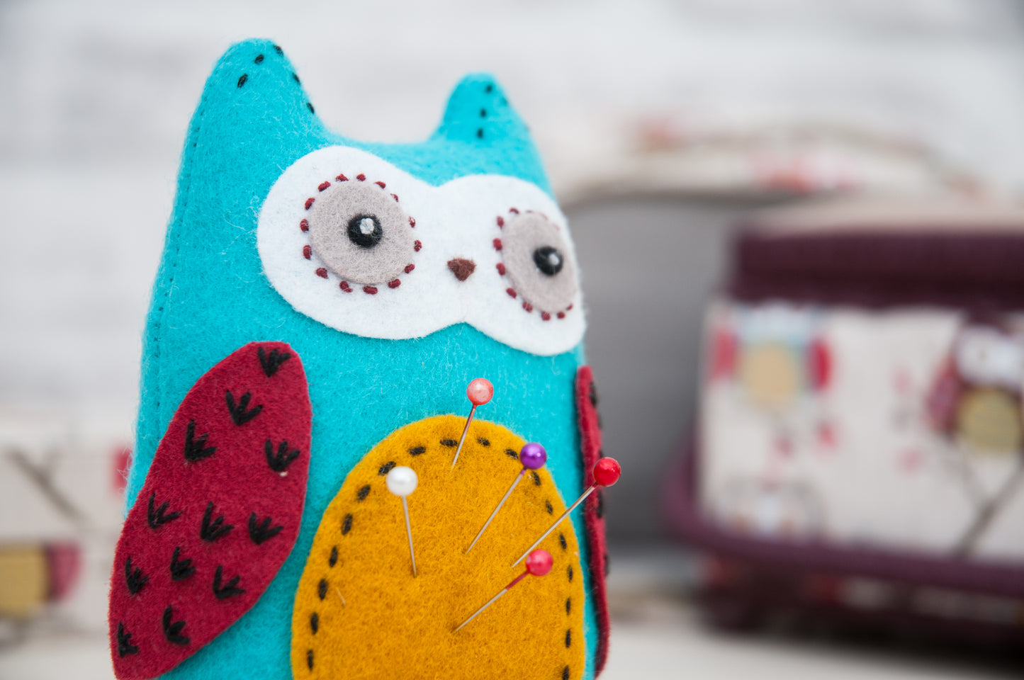 Hobby Gift Pin Cushion Owl Hoot