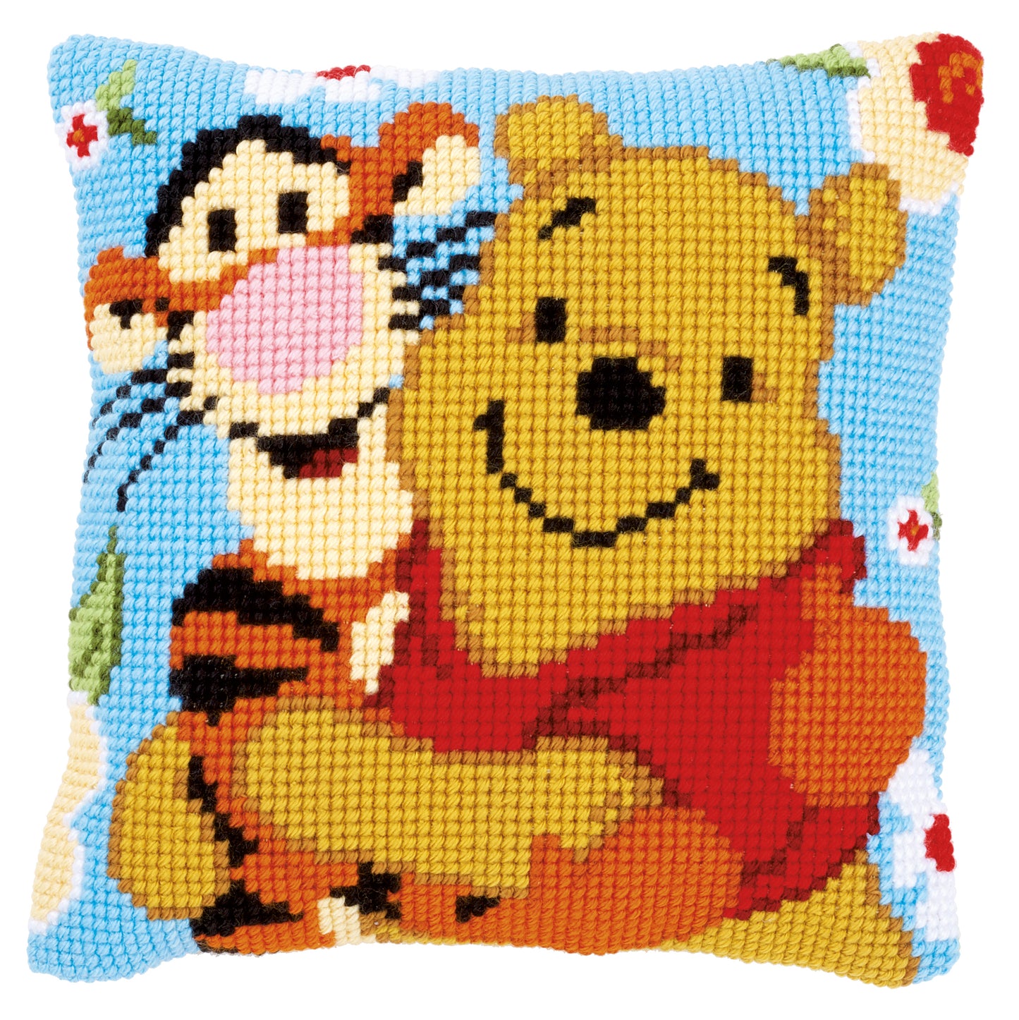 Vervaco - Cross Stitch Cushion Front Kit - Winnie the Pooh &