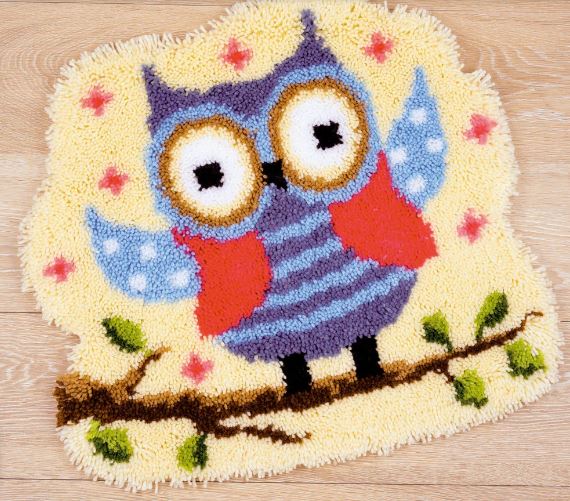 Vervaco - Shaped Latch Hook Rug - Owl - PN-0145671