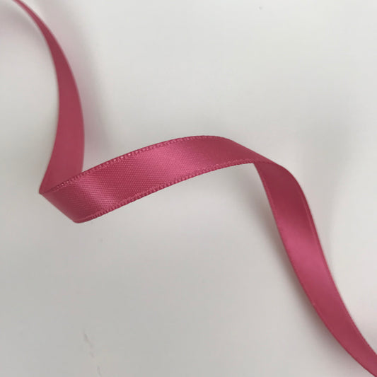 Double side Satin 10mm Ribbon 20 metre reel Dusky Pink