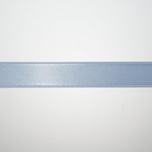 Double side Satin 10mm Ribbon 20 metre reel Pale Blue
