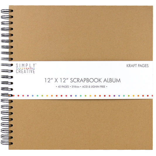 Simply Creative Album 12x12 - Plain