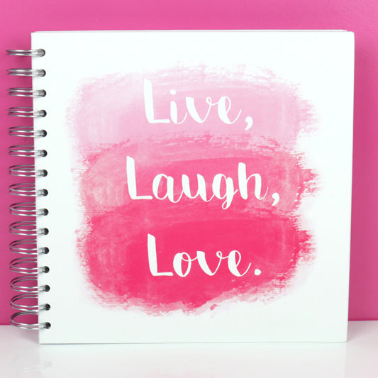 Simply Creative 8x8 Album - Live, Laugh, Love