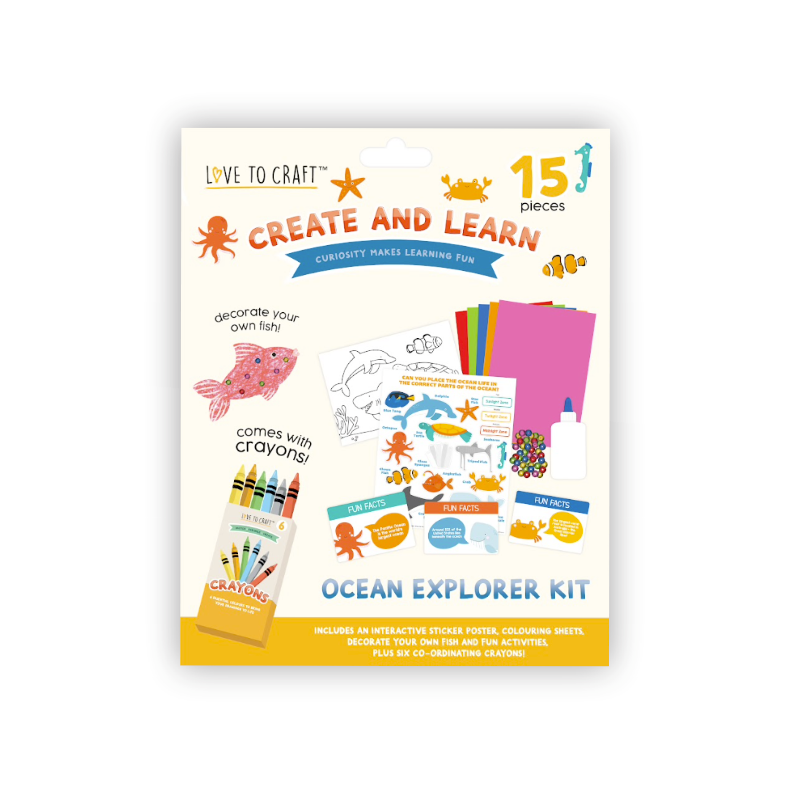 Love To Craft Kids Ocean Explorer Kit