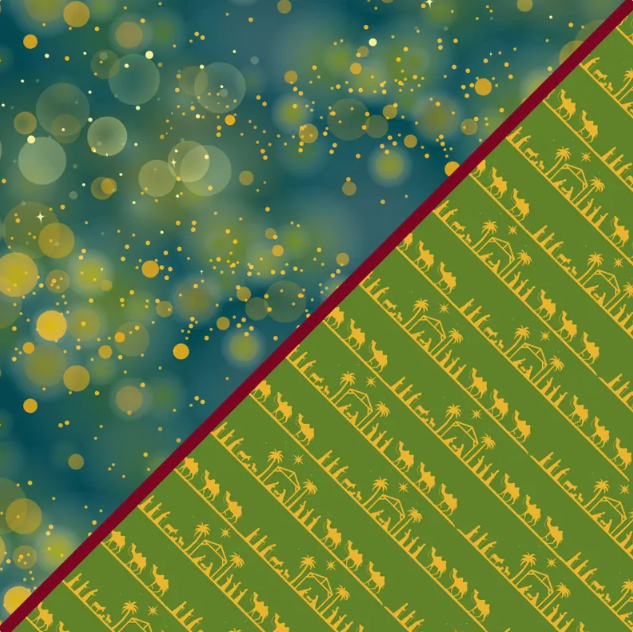 Digital Kit A4 Papers Joy to the World - 12 designs