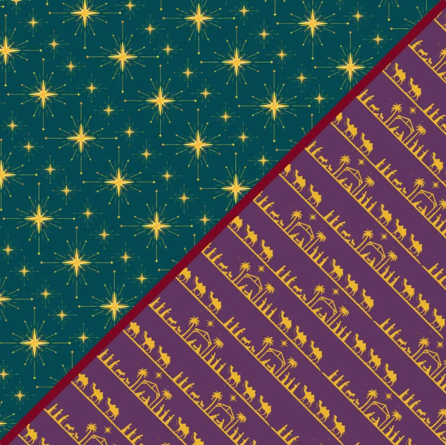 Digital Kit A4 Papers Joy to the World - 12 designs