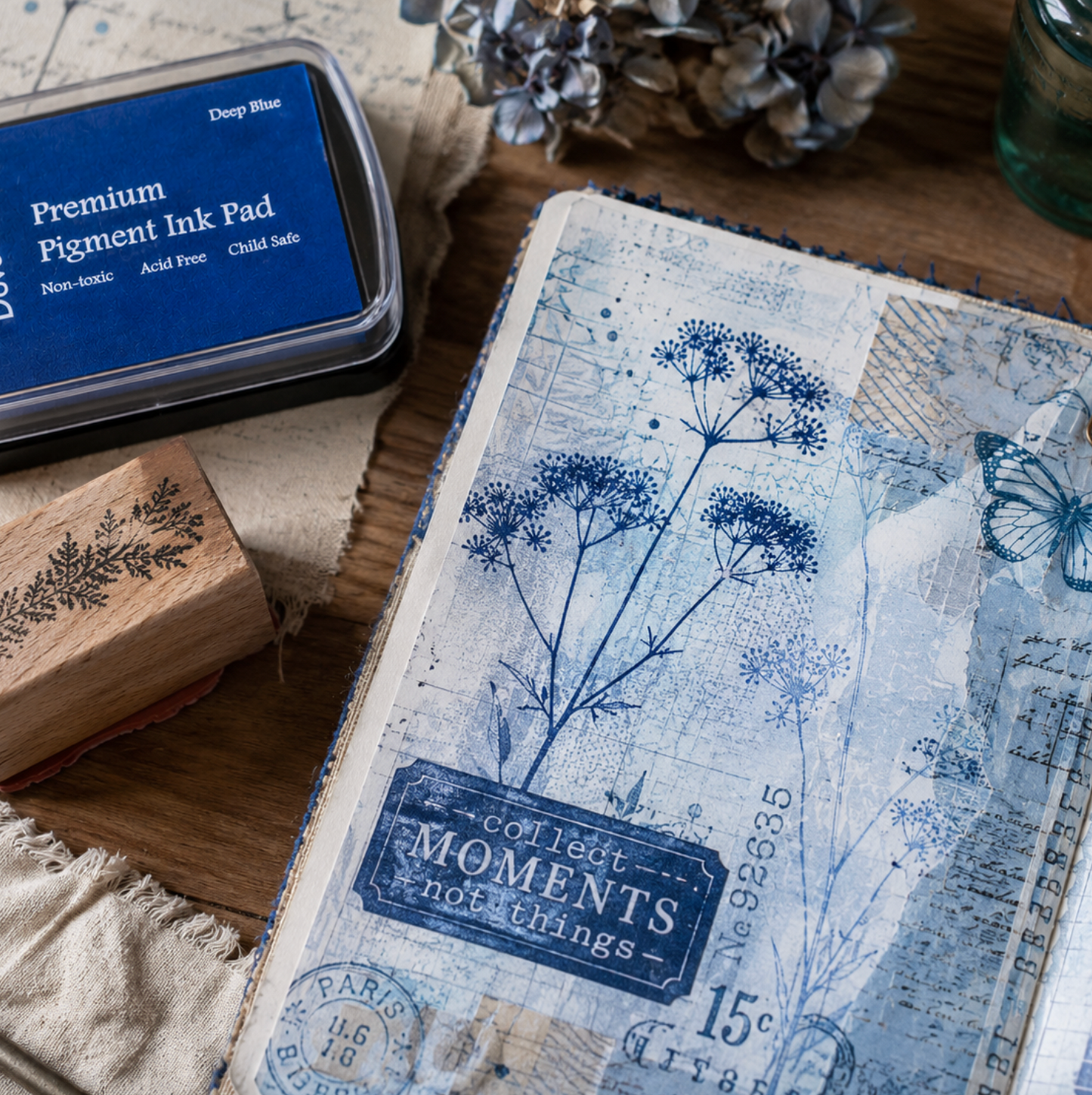 Dovecraft Pigment Ink Pad - Deep Blue