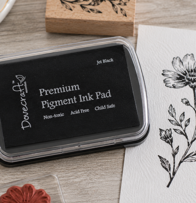 Dovecraft Pigment Ink Pad - Jet Black