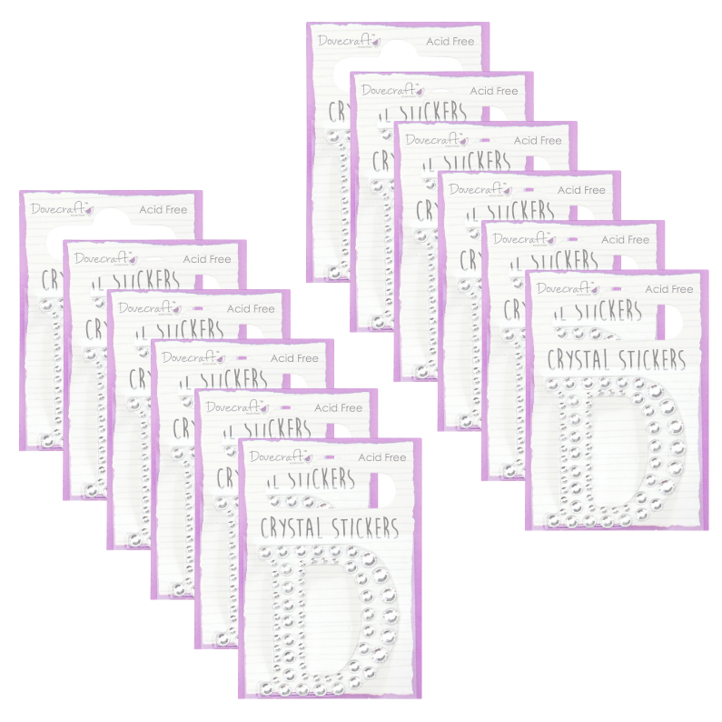 Dovecraft Crystal Stickers D