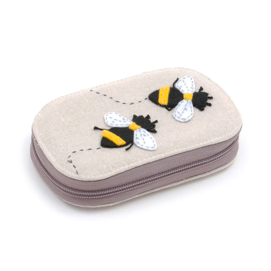 Hobby Gift Sewing Kit Zip Case Applique Bee
