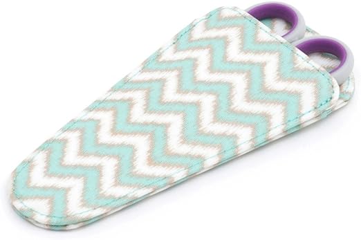 Hobby Gift 'Scribble Chevron Mint Green & Gold' 5.5 Inch Sci