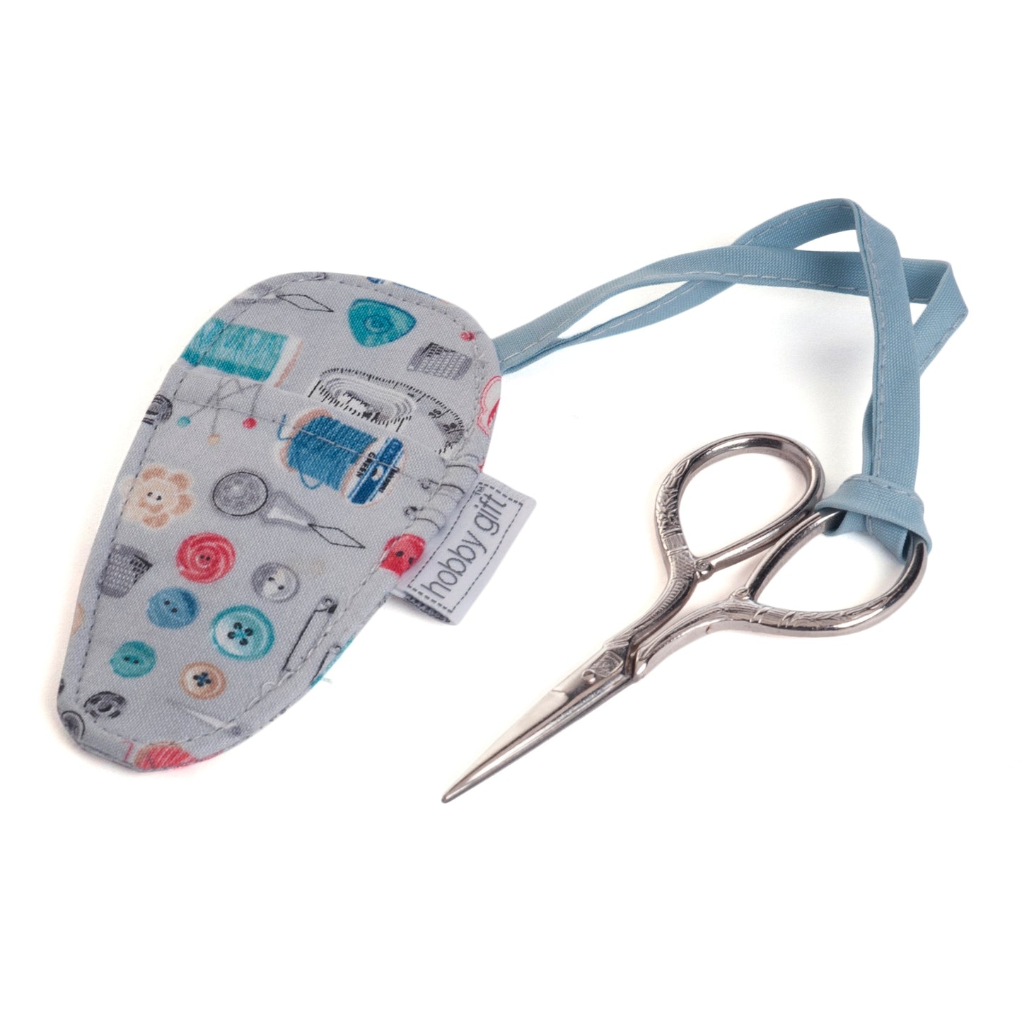 Hobby Gift Scissors in Case, Stitch in Time Design
