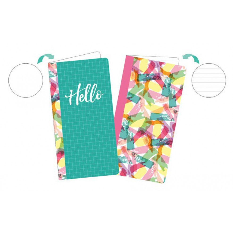 American Crafts Journal Studio - Notebook Inserts - 2 Pack - Hello