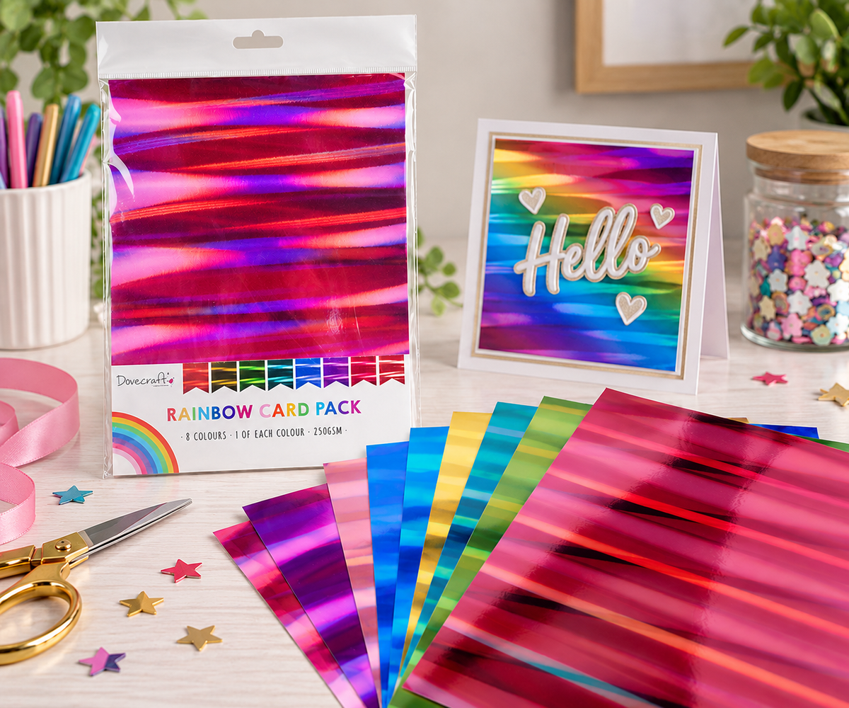 Dovecraft Rainbow Card Pack