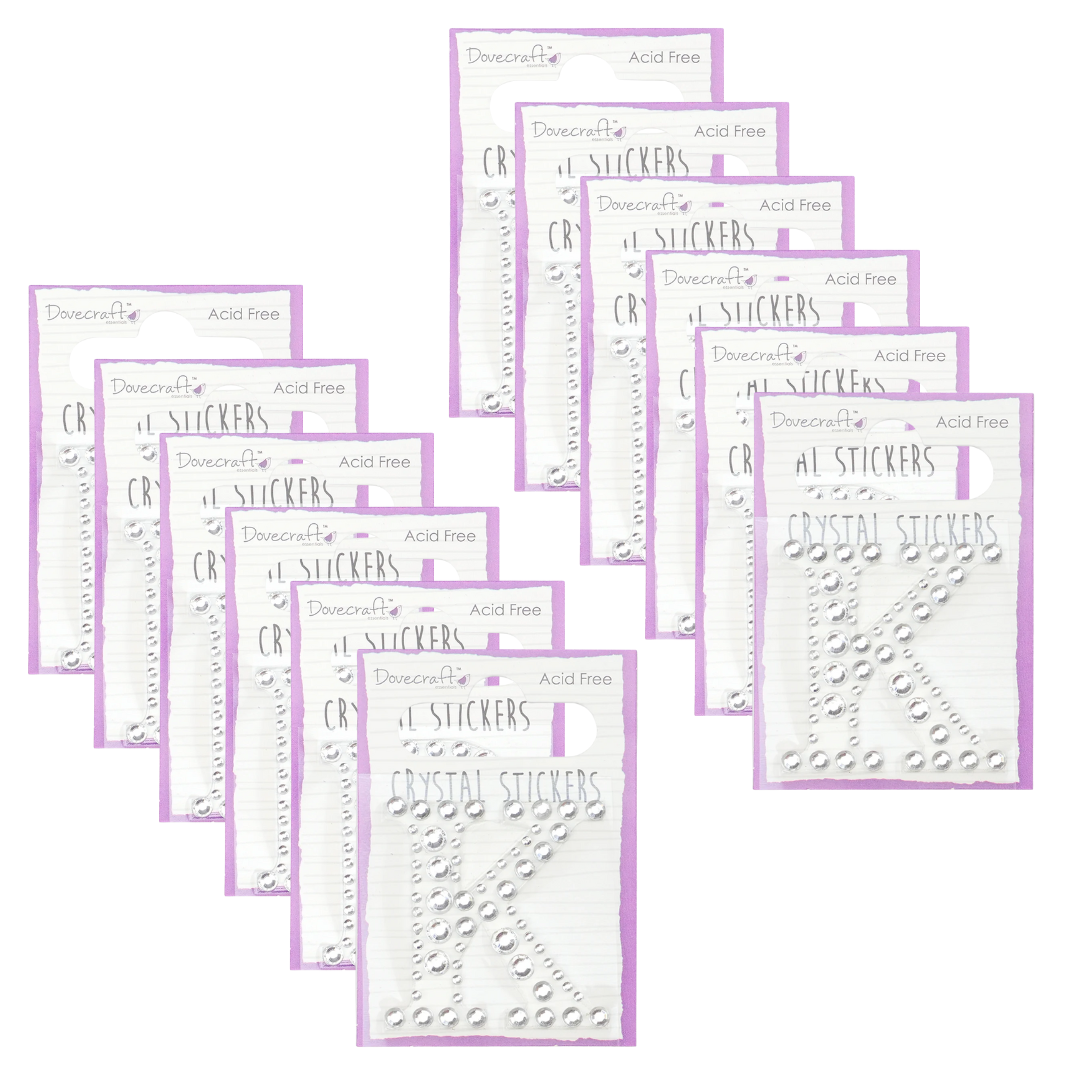 Dovecraft Crystal Stickers K