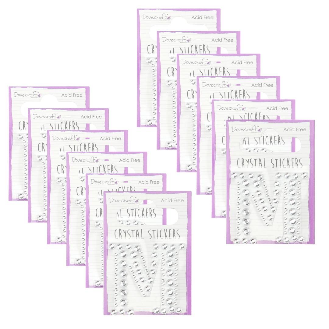 Dovecraft Crystal Stickers M