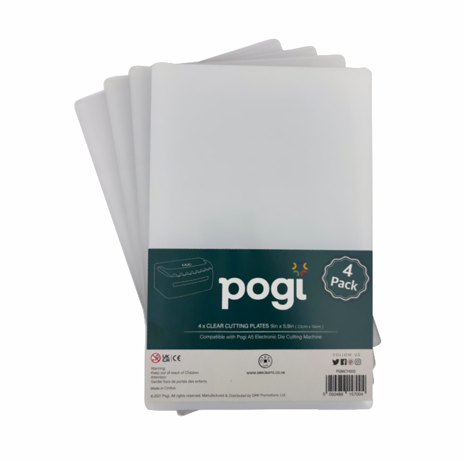 Pogi A5 Die Cutting replacement Plastic Plate - 4PK