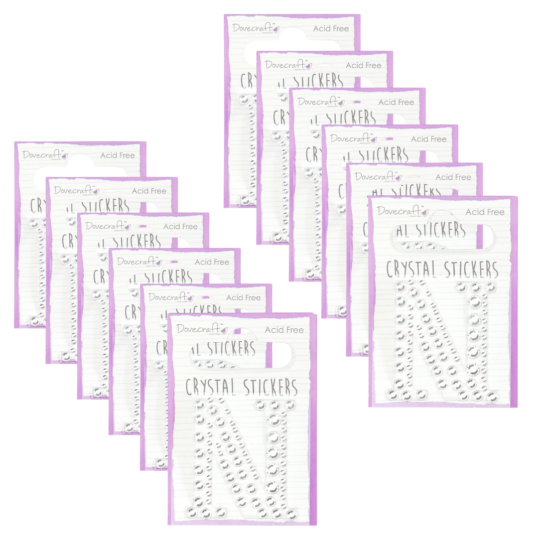 Dovecraft Crystal Stickers N
