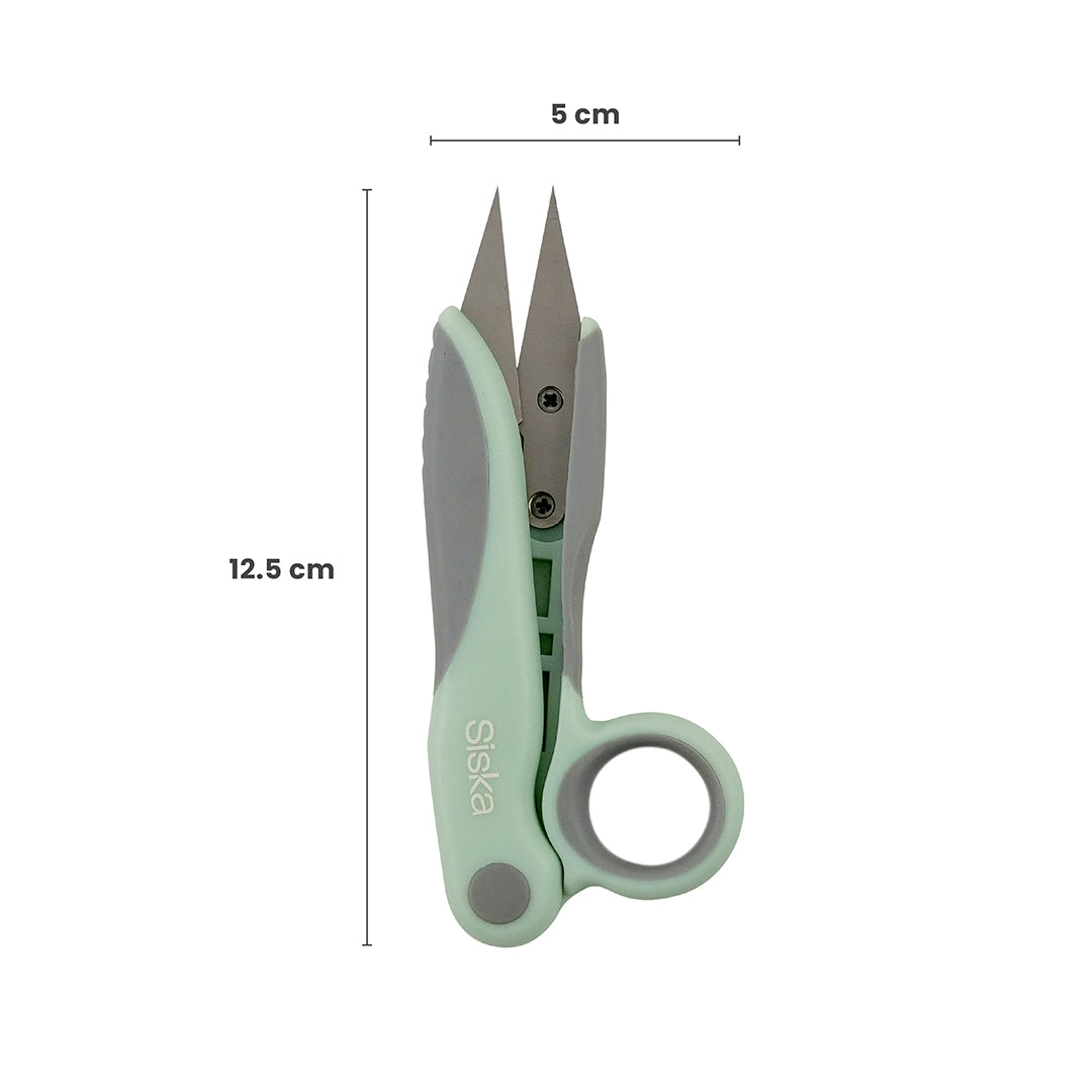 Siska 5-inch snips | Silver titanium coating