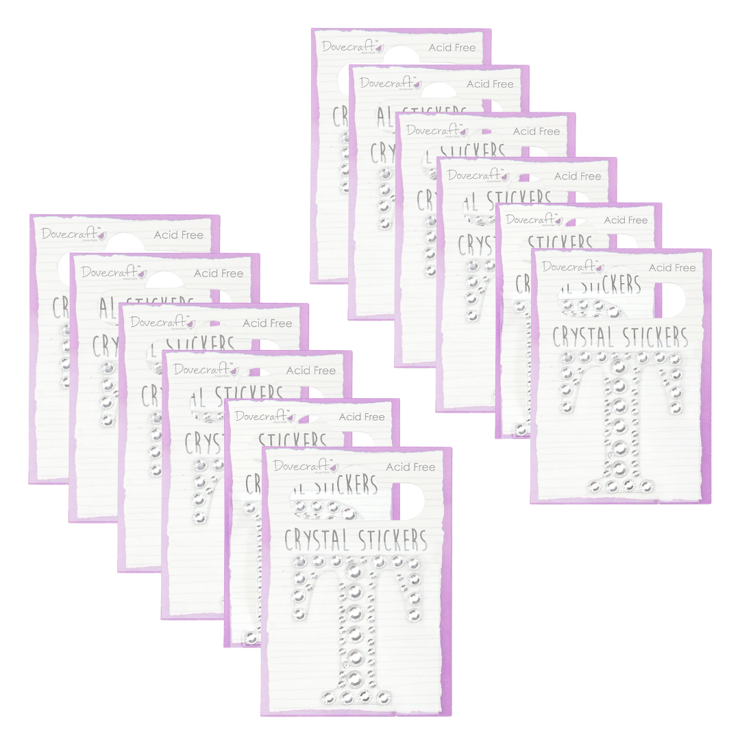 Dovecraft Crystal Stickers T