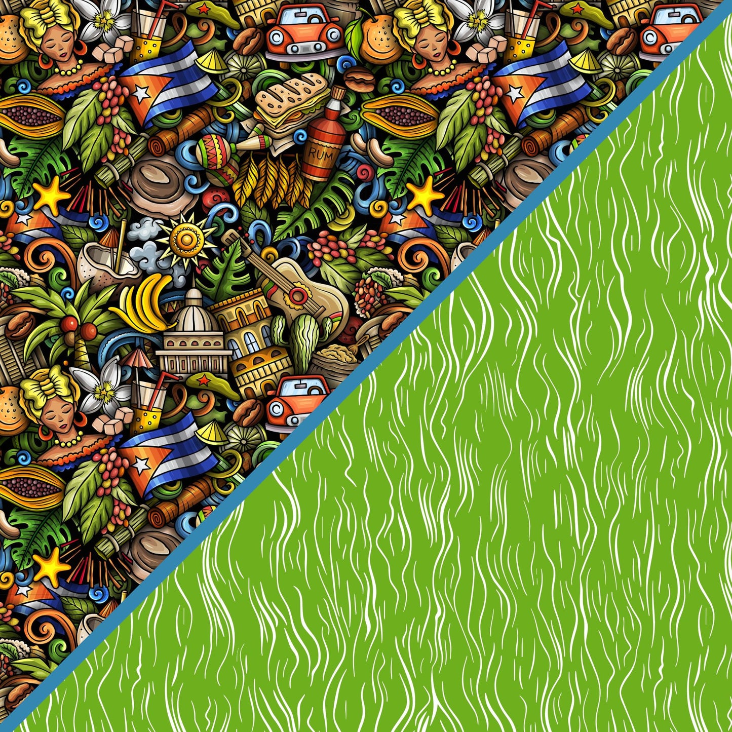 Digital Kit A4 Papers Travel The World - 12 designs