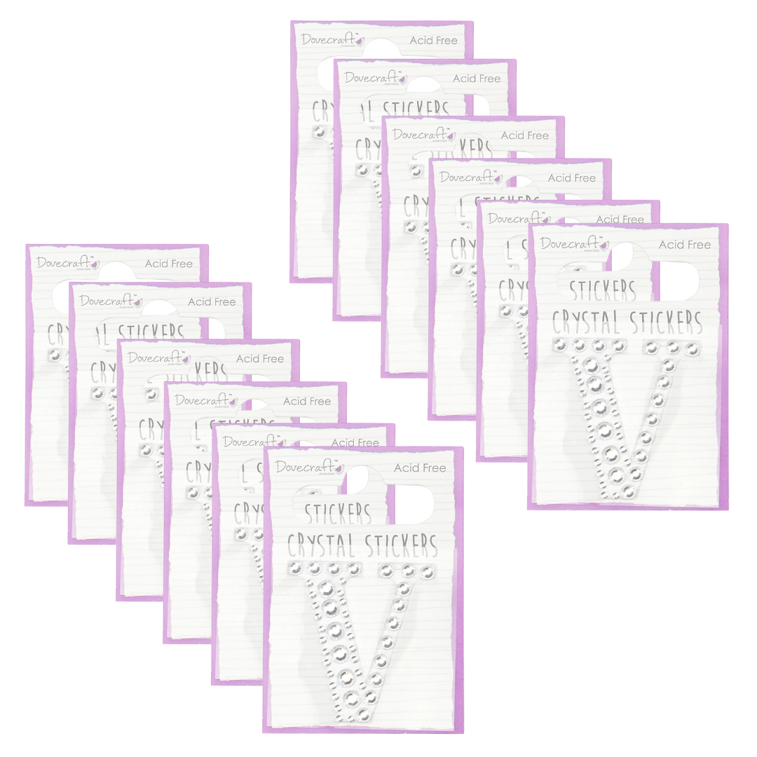 Dovecraft Crystal Stickers V