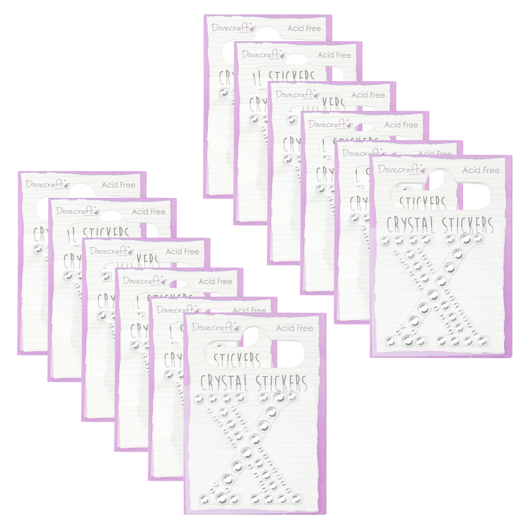 Dovecraft Crystal Stickers X