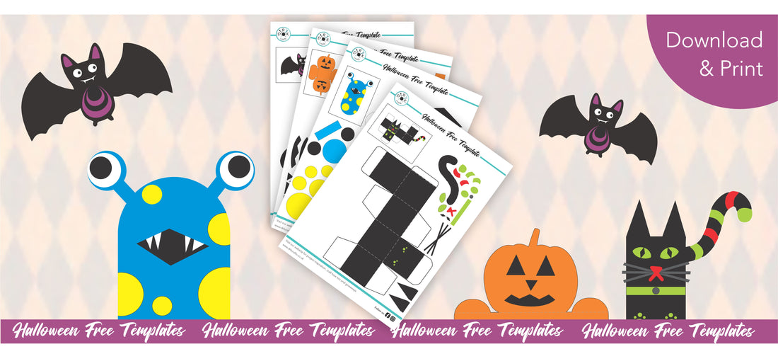 Kids Halloween Freebie Templates